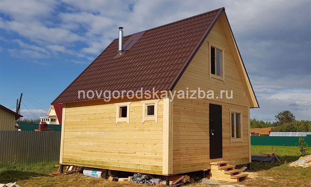 Бани из профилированного бруса