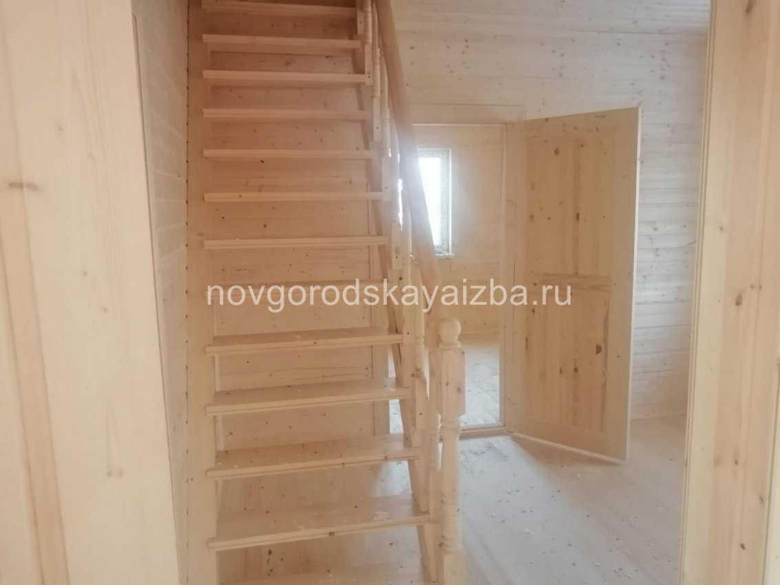 Каркасный дом с внутренней отделкой