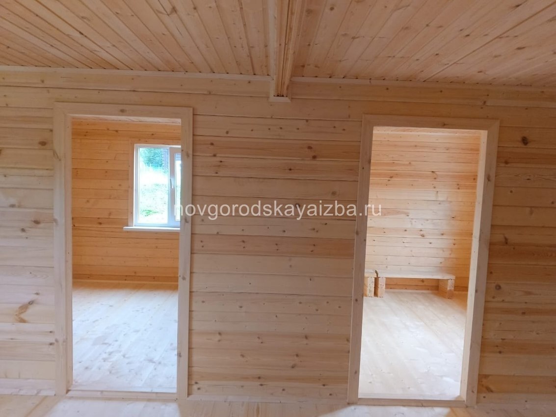Внутренняя отделка каркасного дома под ключ