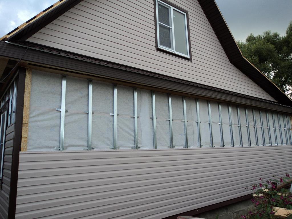Установка сайдинга